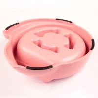 Миска для медленного кормления, 26.9x23.2x7.2 см, 700 мл, розовый Миска для медленного кормления, 26.9x23.2x7.2 см, 700 мл, розовый