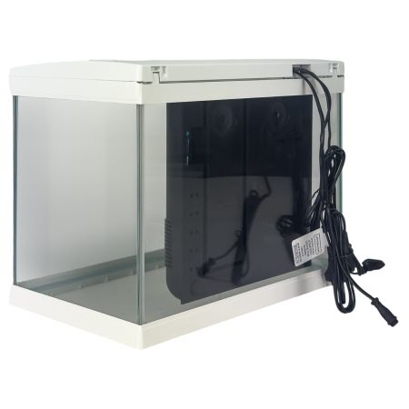 Аквариум Newa Mirabello MIR 30 LED, 30 л, с фильтром, нагревателем и освещением рассвет-закат, белый NEW VERSION