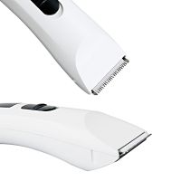 Машинка аккумуляторная для стрижки собак и кошек Petwant с керамическим лезвием, белая, USB