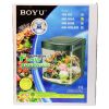 Аквариум Boyu Happy Family HS-60A панорамный, 128 л, с фильтром, УФ-стерилизатором, освещением и нагревателем, черный