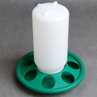 Кормушка бункерная 1 кг с круглыми отверстиями /7 ячеек для цыплят