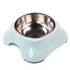 Миска для собак и кошек, 11x14.8x5 см, 150 мл, голубой