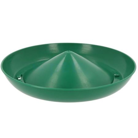 Кормушка бункерная 3 кг пластик с разделительной решеткой зеленая