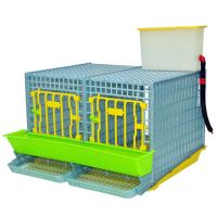 Клетка Comfortplast для куропаток midi 2 секции, пластиковая