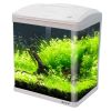 Аквариум Boyu EC-400 панорамный, 33 л, с фильтром и LED-лампой, белый