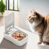 Автокормушка Petwant F22 Solo 1 секция 350 мл с охлаждением, для влажного и сухого корма, белая