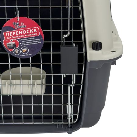 Переноска Departures Range 67х51х47 см для кошек и собак Pet Choice, стандарт IATA, с колесами