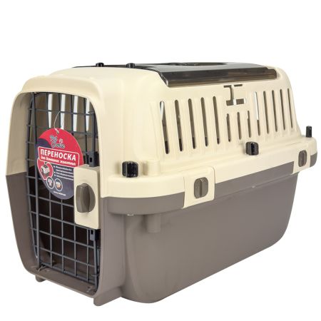 Переноска Superior Range 51х33х33 см для кошек и собак Pet Choice с креплением к ремню безопасности автомобиля