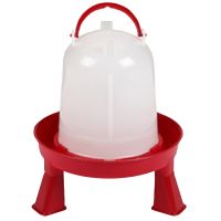 Поилка вакуумная ECO 1,5 л с ручкой на ножках, 2 шт.