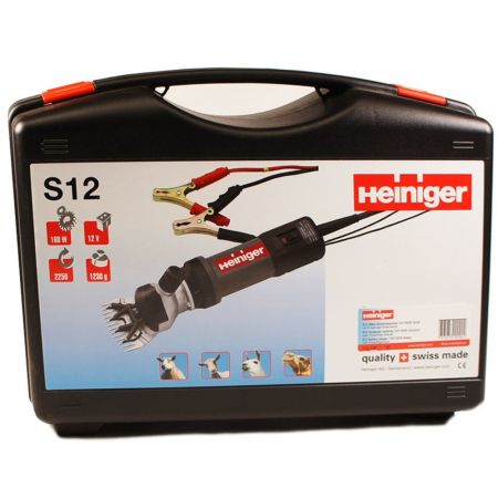 Машинка Heiniger S12 от аккумулятора 12В для стрижки овец и коз