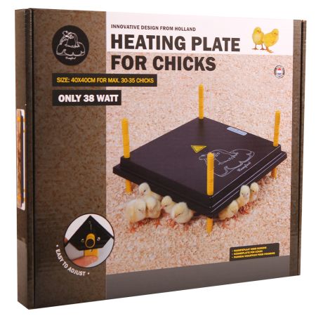 Панель обогревательная Comfort с температурным регулятором 40х40 см 38 Вт для цыплят