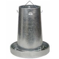 Кормушка бункерная 10 кг для кур, уток, оцинкованная сталь