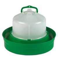 Поилка вакуумная 5 л с пробкой и ручкой, поддон 5 см