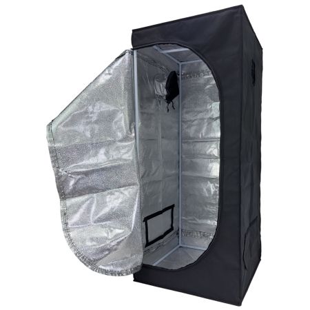 Гроубокс HobbyFarm 60x60x140 см Оксфорд 600D cтальной каркас Гроубокс HobbyFarm 60x60x140 см Оксфорд 600D cтальной каркас
