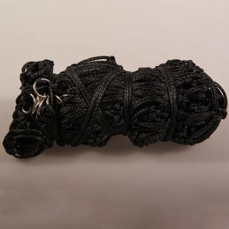 Рептух сетка для сена Gaun 60x90 см, нейлоновый, черный, ячейки 5x5 см