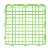 Пластиковый пол для кроликов и кур 25х25 см зеленый