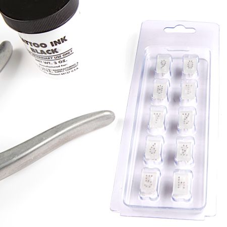 Щипцы татуировочные 5 знаков, 18,76 мм