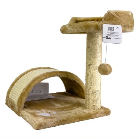 Когтеточка-комплекс 35х35х45 см, бежевый