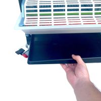 Клетка Comfortplast для перепелов без яйцесборника 3 секции, 3 яруса, 98x60x132 см, пластиковая