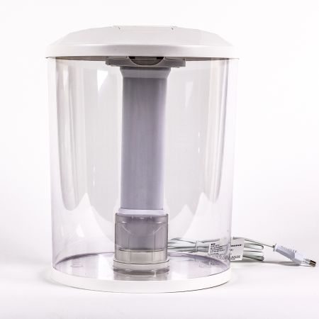 Аквариум Pawgether WF-5 панорамный 10,8 л, настольный с фильтром и светильником