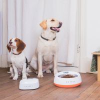 Миска-весы Petkit FRESH Metal 1700 мл для собак, оранжевая