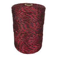 Провод для электропастуха FarmGuard красный с черным 2,5 мм / 500 м / 3х0,16 мм