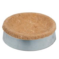 Гнездо для голубей Ø25 см войлочное с оцинкованным основанием