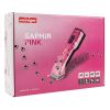 Машинка Heiniger Saphir Pink для стрижки животных, собак, кошек с 2-я аккумуляторами и лезвием #10 1,5 мм "red line"