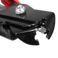 Инструмент скобообжимной С-тип для клеток автоматический 8-12 мм, красный + скобы 100 шт.