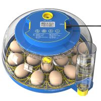 Инкубатор HHD 18H автоматический для яиц 220В/12В от сети и аккумулятора, с овоскопом на 18 яиц