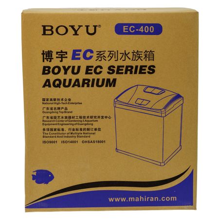 Аквариум Boyu EC-400 панорамный, 33 л, с фильтром и LED-лампой, черный Аквариум Boyu EC-400 панорамный, 33 л, с фильтром и LED-лампой, черный