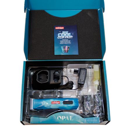 Машинка Heiniger Opal для стрижки собак, лошадей, коров с 2-я аккумуляторами и лезвием #10 1,5 мм