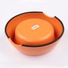 Миска, 17.5x17.5x6 см, 340 мл, оранжевый