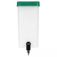 Поилка ниппельная с бачком HobbyFarm 1 л для кур и кроликов с креплением на сетку