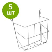 Кормушка для сена, вертикальная загрузка 15 см, комплект 5 шт. Кормушка для сена, вертикальная загрузка 15 см, комплект 5 шт.