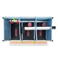 Брудер для цыплят CB40 3 секции, 91x64x49 см, пластиковый