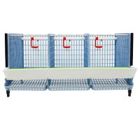 Клетка Comfortplast для куропаток 3 секции, 2 яруса, пластиковая