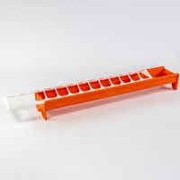 Кормушка-поилка лотковая 75 см пластик для кур