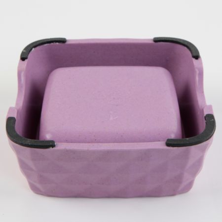 Миска, 15.1x14.8x5.5 см, 430 мл, фиолетовый