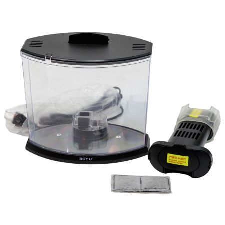 Аквариум Boyu DY-1 Desktop панорамный 3,6 л, настольный с фильтром и светильником