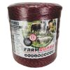 Провод для электропастуха FarmGuard красный с черным 2,5 мм / 1000 м / 3х0,16 мм