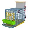 Клетка Comfortplast для кур-несушек mini, 1 ярус высотой 40 см, пластиковая