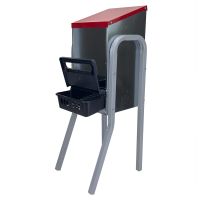 Гнездо для кур несушек 1 секция, на ножках, с яйцесборником