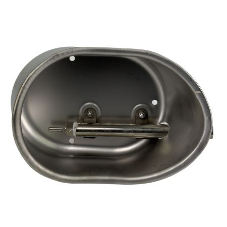 Поилка ниппельная с чашей размер L для откормочных свиней и свиноматок 1/2  внутренняя/верхняя подводка