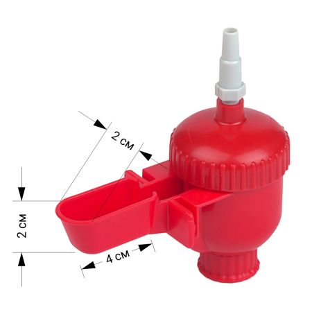 Поилка чашечная автоматическая для птиц