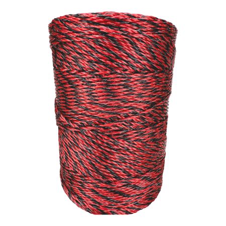 Провод для электропастуха FarmGuard красный с черным 2,5 мм / 500 м / 3х0,16 мм