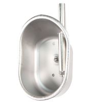 Поилка ниппельная с чашей размер S для молодняка и откормочных свиней 1/2 внутренняя/верхняя подводка