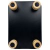Туалет-домик умный для кошек Petzengo PL-2 60,5х40х39 см с дезодорацией + подставка, нержавеющая сталь