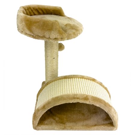 Когтеточка-комплекс 35х35х45 см, бежевый