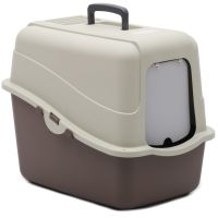 Туалет-домик для кошек Solitude Range 48х38х43 см, коричневый